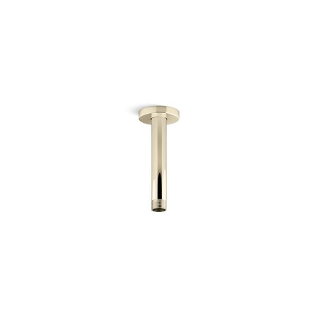 Kohler Statement 6" ceiling-mount single-function rainhead arm and flange 26320-AF
