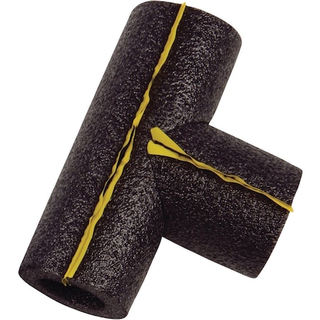 Tundra 1/2'' Wall Self-Sealing Tee Polyethylene Pipe Insulation Wrap 1'' Fits Pipe Size 1'' Copper PF12118T5TU0