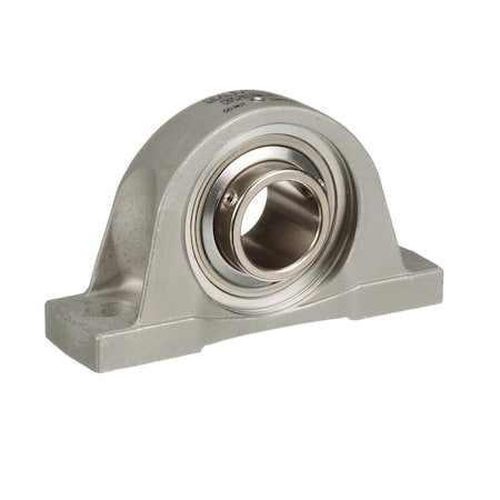 Sealmaster Mounted Stainless Steel Two Bolt Pillow Block Ball Bearing - 52100 Bearing Steel CRPS-PN23 RMW