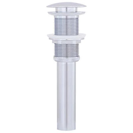 Novatto Umbrella Drain Less Overflow, Chrome UPD-CH