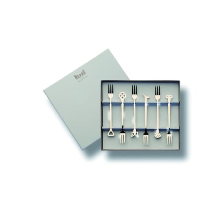 Mepra Evento Mini Fork Set - 6 Pcs. - Mirror 100344631