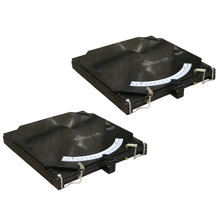 Atlas Automotive Equipment Pair 2 Of Alignment Turntables ATPK-TURNTABLES