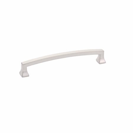 Schaub 6in Center to Center Menlo Park Cabinet Pull Brushed Nickel Finish 541-BN