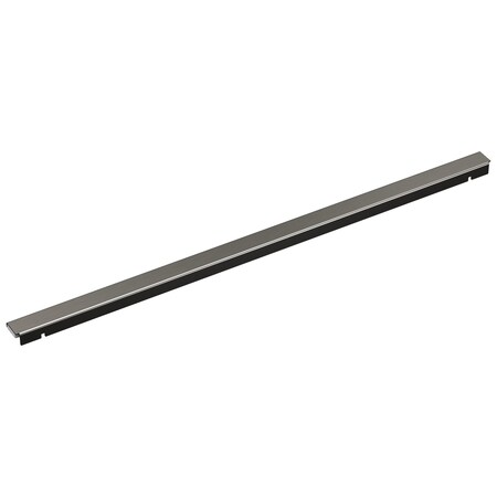 Delta 24 in Linear Shower Drain Wall Edge In Black Stainless DT0732470-KS
