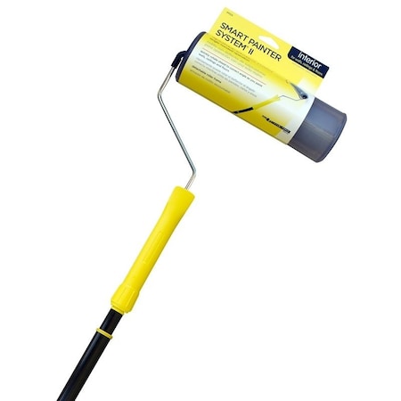 Mr. Longarm Smart Painter System II Roller and Extension Pole, 2.3 to 4 ft L 9026