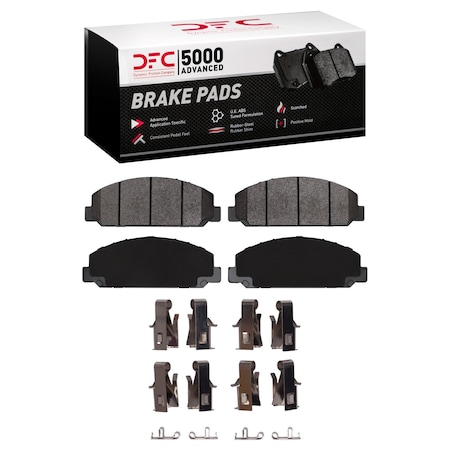 Dfc 5000 Advanced Disc Brake Pad Set,  1551-0827-01