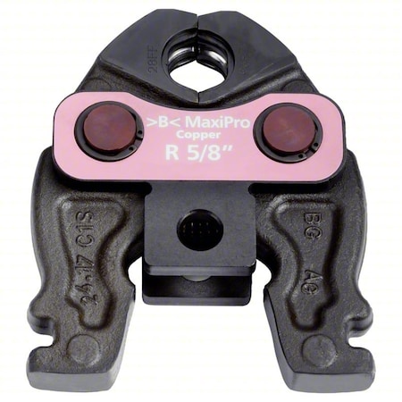 Rothenberger Press Jaw, Steel, 5/8 in Pipe Size 1000001752