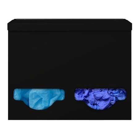 Origin Dispensing Solutions Bulk Dispenser-Double-Steel-Black BK20X04BK