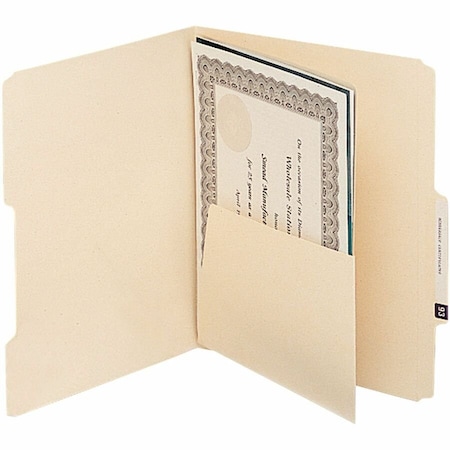 Smead Self- Adhesive Dividers, Dual Pocket, Pk25 68030