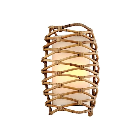 Troy Lighting Balboa 1 Light Wall Sconce 10.25 In. Textured Bronze B6741-TBZ