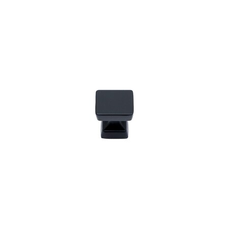 Utopia Alley Zinc Cabinet Knob, Matt Black HW405BK