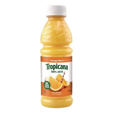 Tropicana Orange Juice Blend, 10 oz Bottle, 24PK 20686