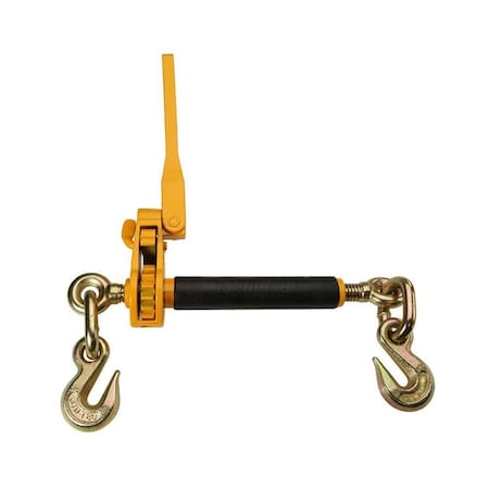 Mytee Products 3/8 Peerless QuikBinder Ratchet Binder 12000# WLL Chain Tow H5125-0858 CB-PQB-38