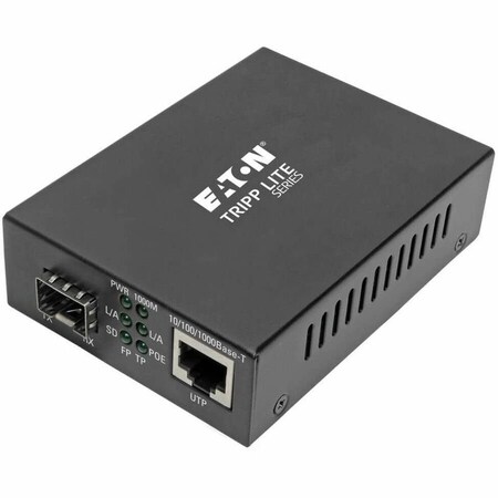 Eaton Eaton Media Converter, Ethernet to SFP Fiber, 10/100/1000 Mbps N785-P01-SFP