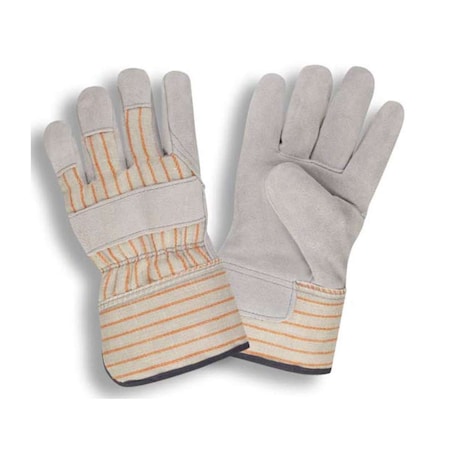 Cordova Leather Palm Gloves, Elastic Back, PK12 7264