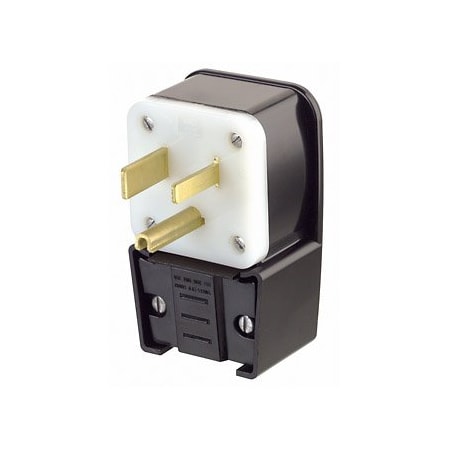 Leviton Industrial Grade Power Angle Plug 50 Amp, 250 Volt 9650-P