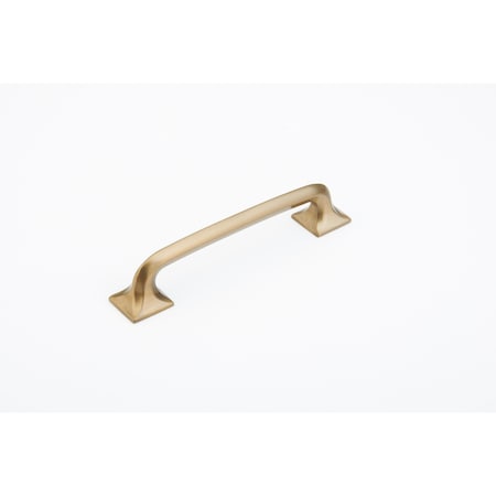 Schaub 5in Center to Center Northport Square Cabinet Pull Brushed Bronze Finish 216-BBZ