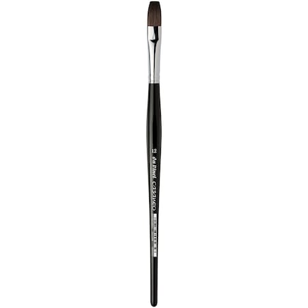 Da Vinci CASANEO Brush, Extra Soft Synthetic, Watercolor & Acrylic, Flat, Series 5898, Size 12 VA-5898_12