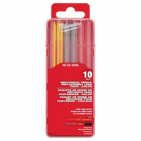 Milwaukee Tool Mechanical Pencil Replacement Lead, 2B 48-22-3303