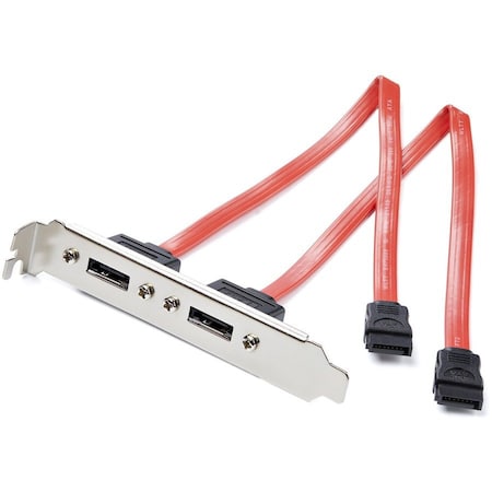 Startech.Com 2 port SATA to ESATA Slot Plate M/F ESATAPLATE2