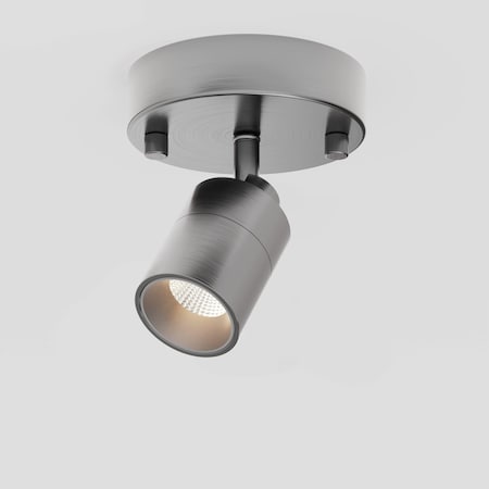 Vidalite Shura Brushed Nickel Spot Light with Adjustable Head, Integrated LED Bulb, 3000k, 1370 Lumen CE1059876