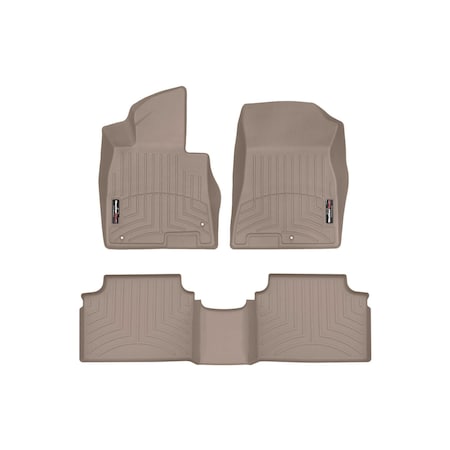 Weathertech Tan, Front and Rear Floorliners 451598-1-5