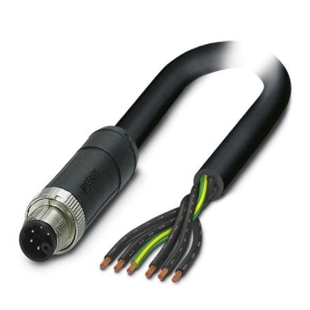 Phoenix Contact SAC-6P-M12MSM/ 5 0-PVC PE Power cable 1414959