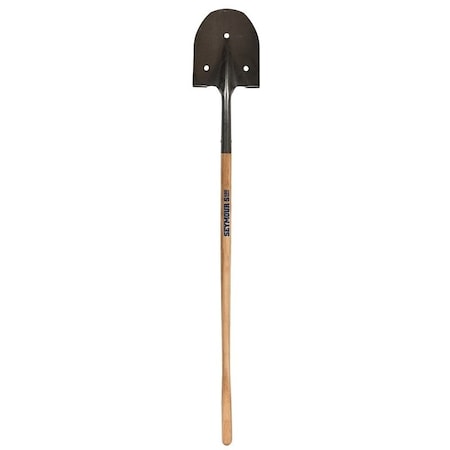 Seymour Midwest S400 Series Rice Shovel, 59 in L x 9 in W x 5 in H, Hardwood/Steel 49085