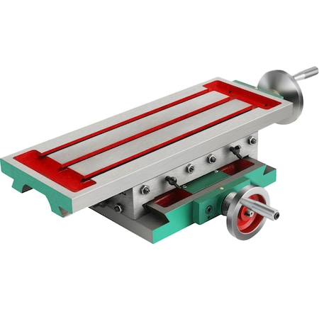 Vevor Compound Milling Machine Worktable 17.7x6.7 2 Axis Cross Slide Drill Vise 170GZ1064733