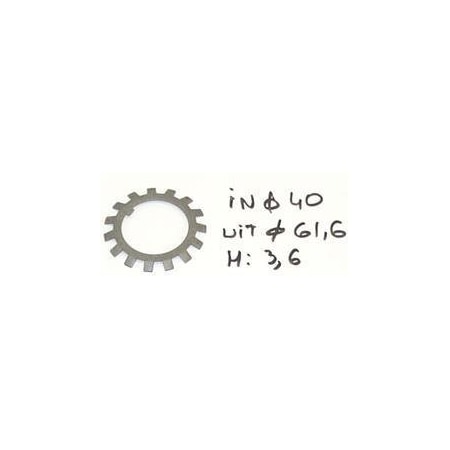 Doosan-Daewoo REPLACEMENT WASHER, LOCK D700276