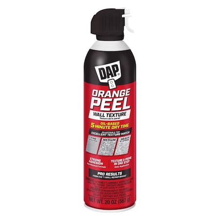 Dap White Oil-Based Orange Peel Spray Texture 20 oz 7079850016