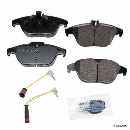 Akebono 10-11 Mercedes Glk-Rr Euro Pads, Eur1341A EUR1341A