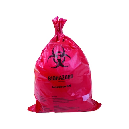 United Scientific Biohazard Disposable Bags, PP, 42in x 42in, 100PK UNU40120