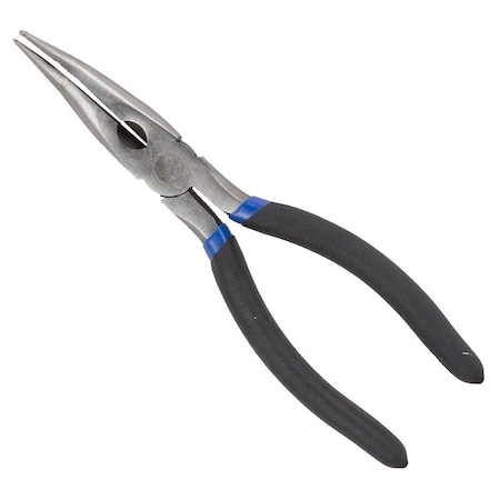 Vulcan Bent Nose Plier, 8 in OAL, 1.6 mm Cutting Capacity, 5.2 cm Jaw Opening, Black Handle, 7/8 in W Jaw PC974-02