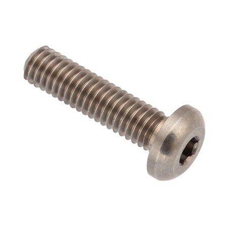 Zoro Select M4-0.70 x 16 mm Hex Plain 18-8 Stainless Steel ZBM4X16LH