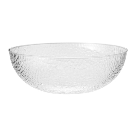 Omg 160 oz Clear Pebble Plastic Bowls, 12PK OM3520735