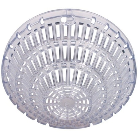 Safety Technology International Smoke Detector Guard, Polycarbonate, Flush Mount, 9 in W x 9 in H x 3 3/4 in D, Clear STI-8100