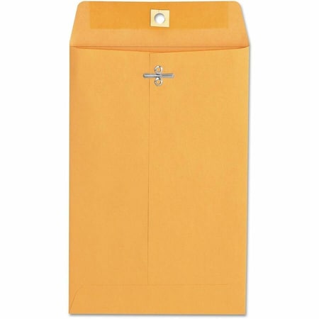Universal Clasp Catalog Envelopes, 28 lb., 6"W x 9"H, Kraft, 100/Pack 35260