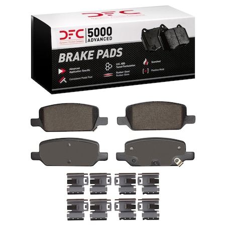 Dfc 5000 Advanced Disc Brake Pad Set,  1551-2283-01