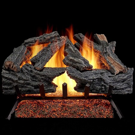 Hearthsense Vented Gas Log Set With Remote Control Kit - 24 in., 55,000 BTU CSW24HVL-RO