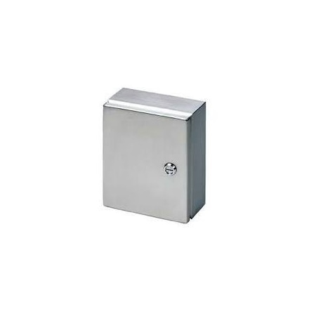 Rittal Jb080604H4 Nema 4X 304Ss W/ Back Panel Hinged Cover 8018129