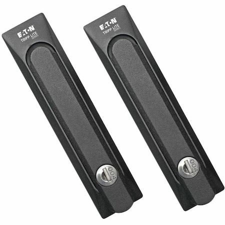 Eaton Tripp Lite Series SmartRack Replacement Lock for Server Rack Cabinets, Front and Rear Doors, 2 SRHANDLE4