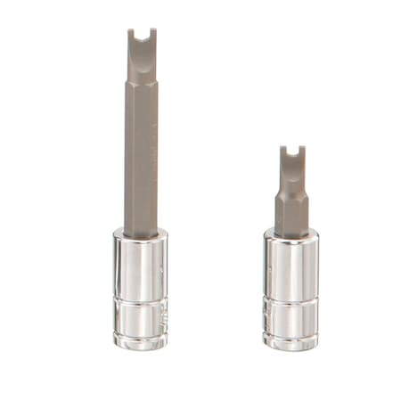 Genius Tools 1/4in Dr. SP8 Spanner Bit Socket 45mmL 208+9058