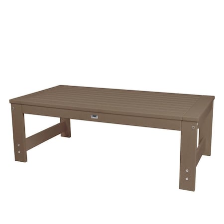Newtechwood Boston Outdoor Coffee Table in Teak P021-701