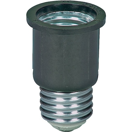 Eaton Wiring Devices Socket Extension with Keyless Switch, 660 W, Phenolic Porcelain, Black 1054-BOX