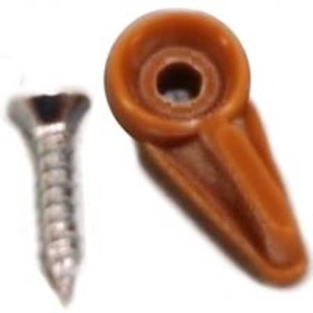 Us Hardware Screen Clip, 1/2 in, Nylon, 50PK WP-8831H