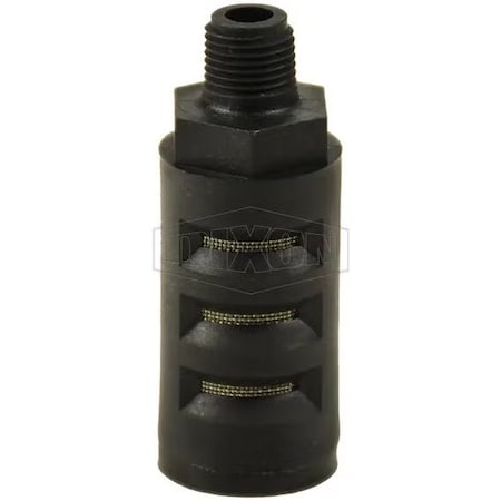 Dixon 1/8 in MNPT ECONOMY MUFFLER 2-7/64 in OVERALL SQF-1