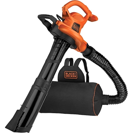 Black & Decker 3in1 VACPACK(TM) 12 Amp Leaf Blower, Vacuum, and Mulcher BEBL7000