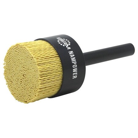 Nampower Brush NAMPOWER End Brush, 2"Dia. 5.250" OAL, 8 AEB20010080
