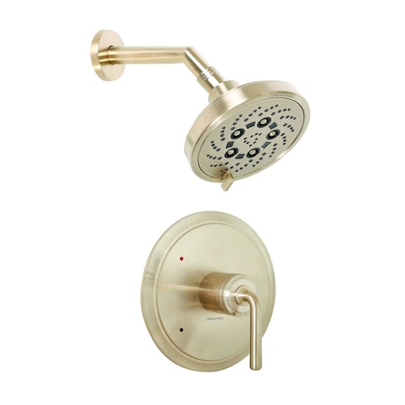 Speakman Duo Trim & Shower Combination, Less Valve, Brushed Bronze, 1.75 GPM SLV-4010-BBZ-E175